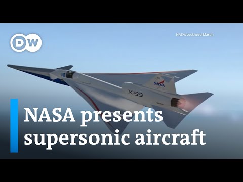 NASA aircraft X-59 – supersonic like the Concorde, only better | DW News