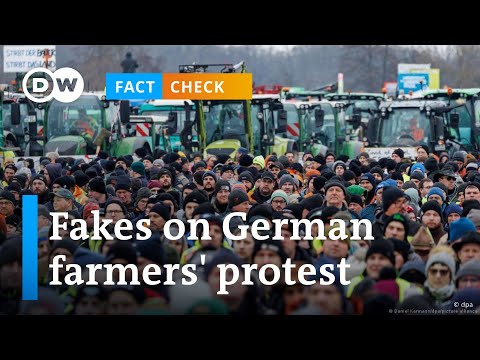 Fact check: Fakes about Germany farmers’ protests | DW News
