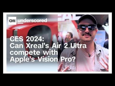 CES 2024: Can Xreal’s Air 2 Ultra compete with Apple’s Vision Pro?