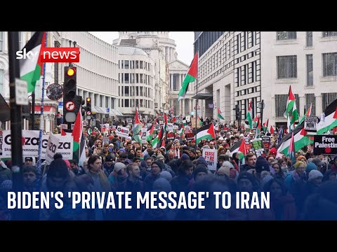 Biden delivers ‘private message to Iran’ about Houthi attacks | Israel – Hamas war