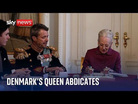 Denmark has new King as Queen Margrethe II abdicates