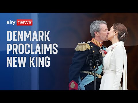 Watch live: Denmark proclaims a new king as Queen Margrethe II signs abdication