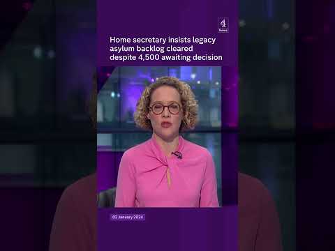 Home secretary insists legacy asylum backlog cleared
