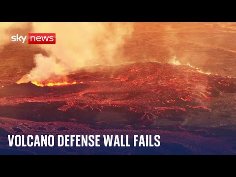 Iceland: Volcanic tears in the ground appear near a fishing town on the island