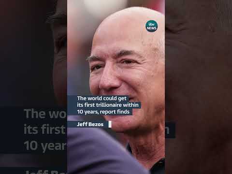 The world could name the first trillionaire within the next decade, Oxfam has said #itvnews
