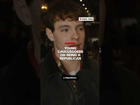 Young caucusgoers on being a Republican