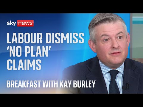 Labour dismiss Tory claims ‘they don’t have a plan’