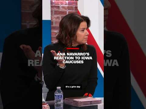 Ana Navarro’s reaction to Iowa caucuses