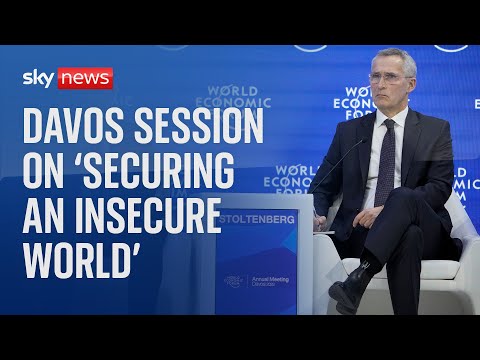 World leaders discuss world security at Davos