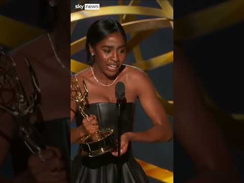Ayo Edebiri wins the Best Supporting Actress in a  Comedy at the Emmys