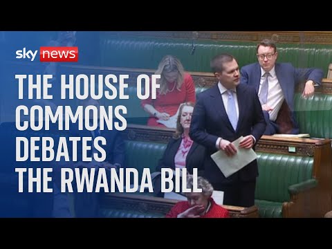 Watch live: The House of Commons debates the Rwanda Bill