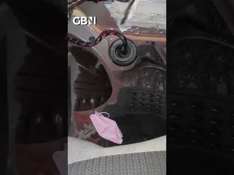 People smuggler JAILED after CRAMMING migrant into CAR DASHBOARD