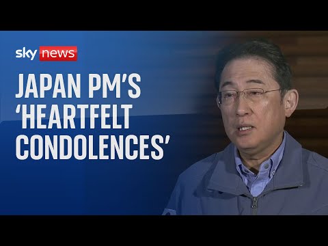 Japan plane fire: Japanese PM offers ‘condolences and gratitude’