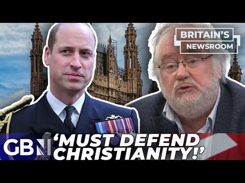 ‘Prince William MUST defend Christianity in Britain!’ Mike Parry in HUGE row over royal ditching CoE