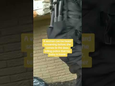 Bodycam footage of ‘mistaken police raid’