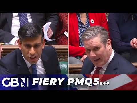 ‘He’s DODGED it THREE times!’ Keir Starmer MERCILESSLY exploits Rwanda weaknesses in FIERY PMQs