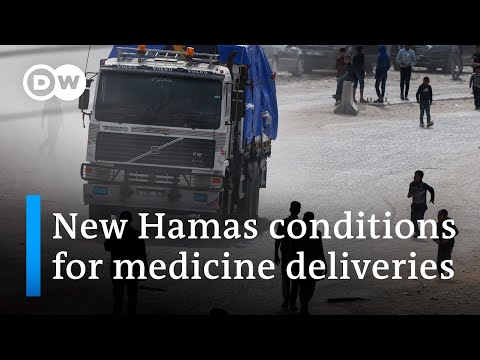 Medicine deliveries for hostages arrive in Gaza, but Hamas leaders demand new conditions | DW News
