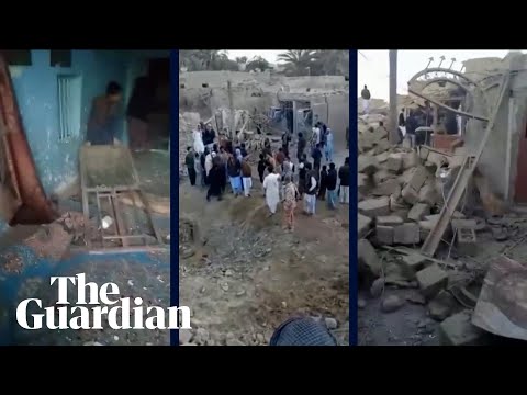 Footage from Iranian village shows aftermath of Pakistan strikes