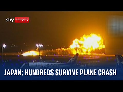 Japan: Miracle as hundreds survive plane collision inferno