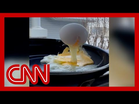 Man’s cold weather experiments go viral