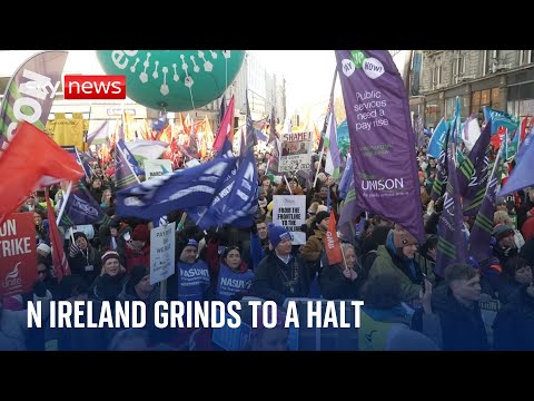 Northern Ireland grinds to halt amid massive strike action – what’s going on?