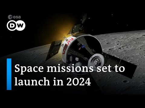 These space launches are planned for 2024 | DW News
