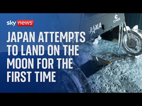 Watch live: Japan attempts to land on the moon with ‘precision’ Smart Lander