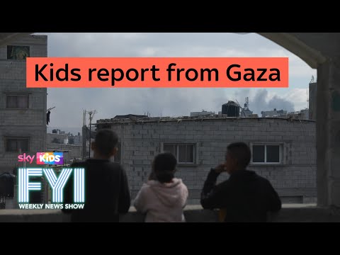 FYI: Weekly News Show – Kids Report From Gaza