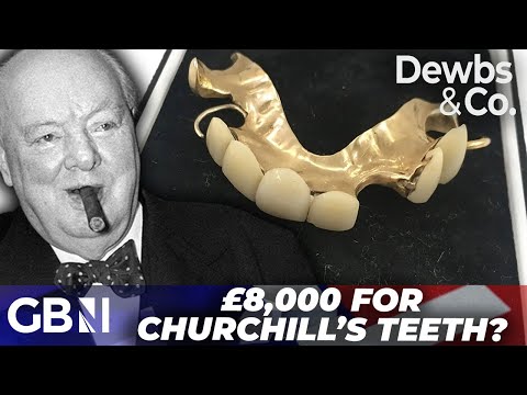 ODD: Winston Churchill’s FALSE TEETH to be auctioned for THOUSANDS of pounds