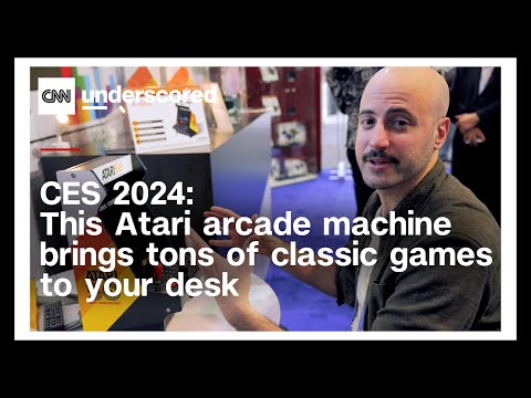 CES 2024: This Atari arcade machine brings tons of classic games to your desk