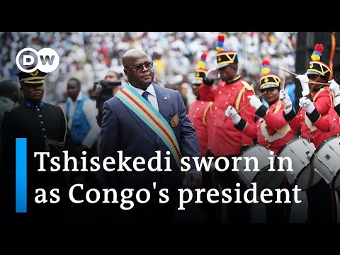Congo president sworn in for second term | DW News