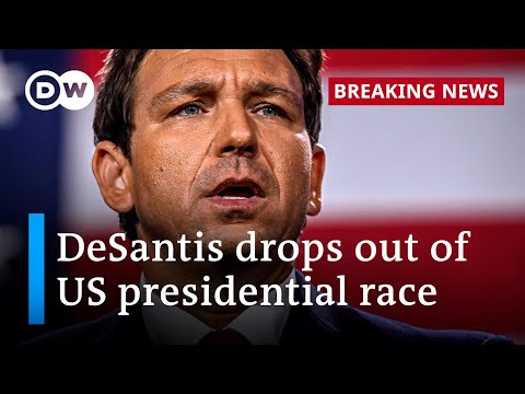Ron DeSantis drops out of US presidential race, endorses Trump | DW News
