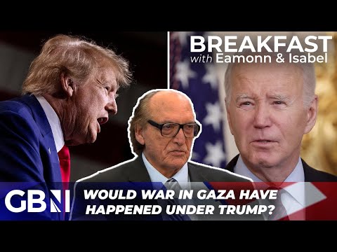 Biden’s ‘JEALOUSY of Donald Trump’ led to war in Gaza says Roger Gewolb