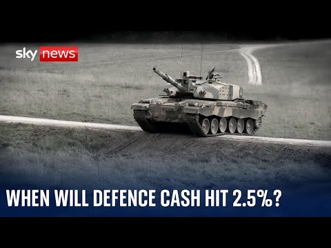 Defence: Grant Shapps won’t say when military spending will hit 2.5% of GDP goal