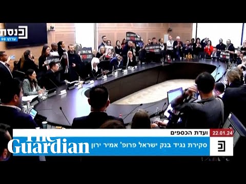 Hostage families storm Israeli parliament demanding release of their relatives
