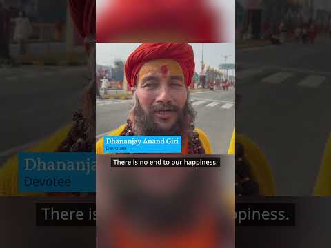 Modi takes part in ceremony opening temple in Ayodhya | DW Shorts