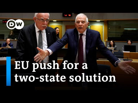 An Israeli and a Palestinian state: Will the two sides listen to the EU? | DW News