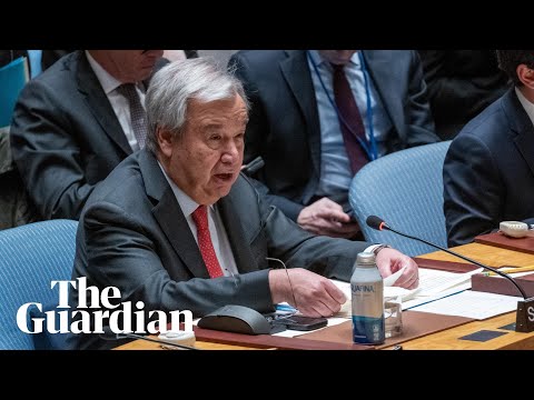 ‘Unacceptable’ for Israel to reject two-state solution with Palestine, says UN chief