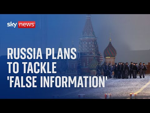 Russia considers bill to crackdown on those who spread ‘false information’