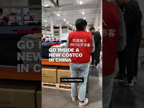 Look inside the newest Costco in China