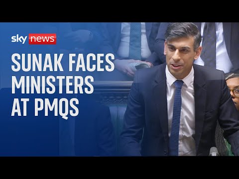 PMQs: UK Prime Minister Rishi Sunak faces Tory ministers following calls to quit