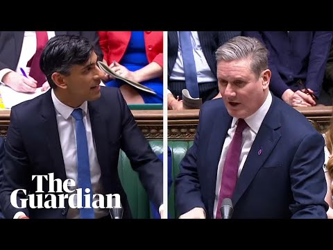 Keir Starmer and Rishi Sunak attack each other’s track records at PMQs