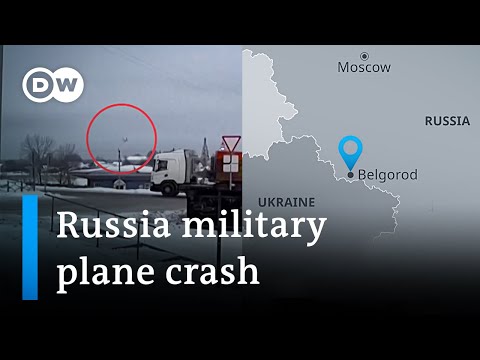 What we know about Russia’s crashed military plane | DW News