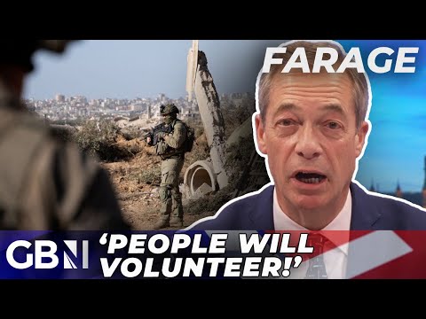 ‘Political GAMES’ with ‘conscription’ calls suggests Nigel Farage as army numbers remain low