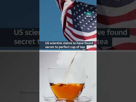 US scientist claims salt is the answer to the perfect cup of tea #itvnews #uk #tea