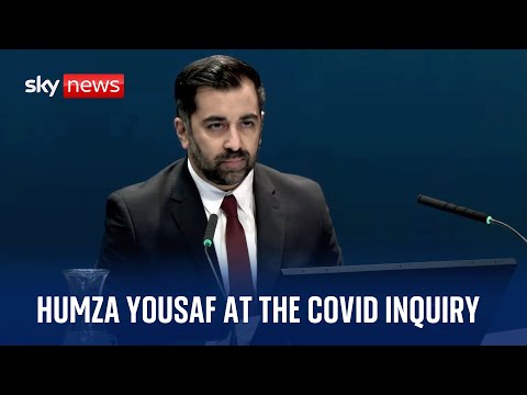 Humza Yousaf gives evidence at Scottish Covid-19 Inquiry