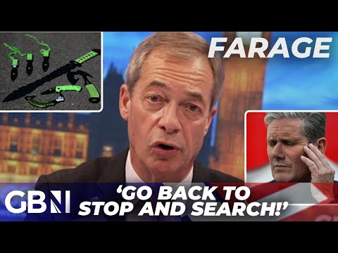 ‘It’s NOT about the weapon!’ Nigel Farage BLASTS politicians for ABANDONING stop and search