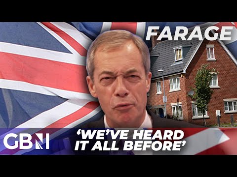 ‘Heard it all before!’ Nigel Farage SLAMS Sunak over British homes for British workers promise