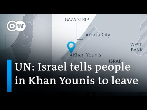 Israeli army says it has encircled Khan Younis | DW News