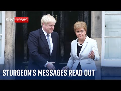 COVID inquiry: Sturgeon branded Boris Johnson a ‘clown’ in pandemic messages